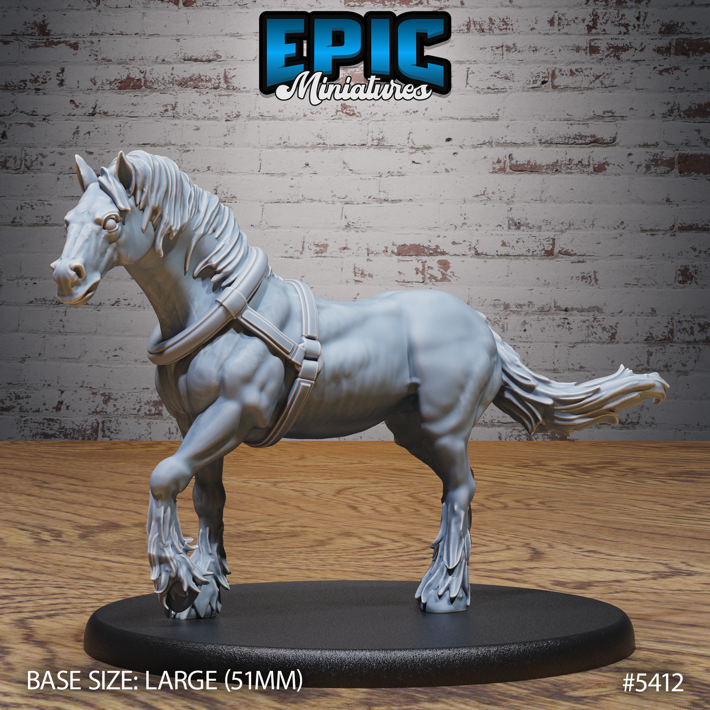 Mimic Horse Wagon