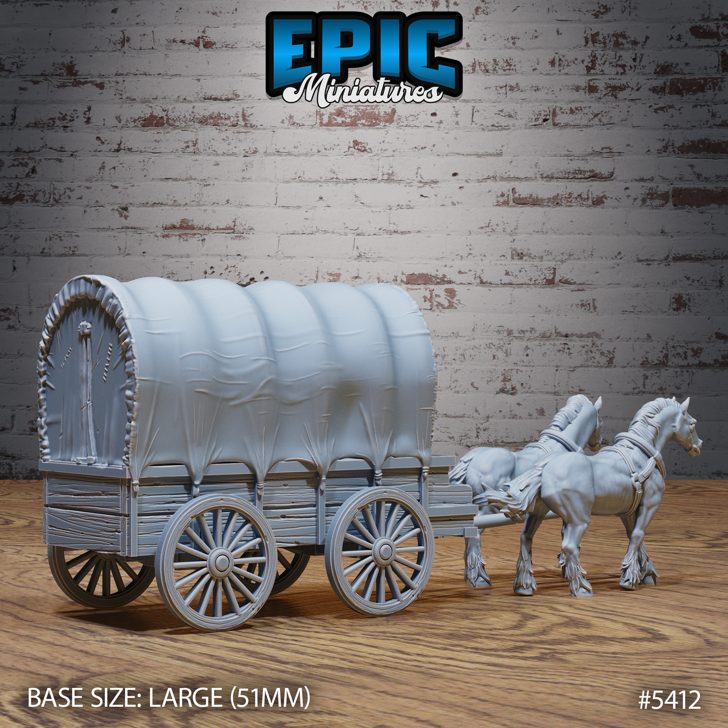 Mimic Horse Wagon