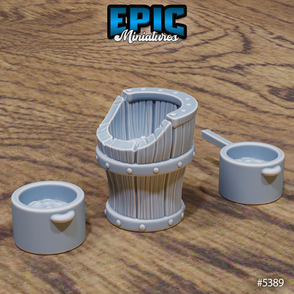 Medieval Hut Props