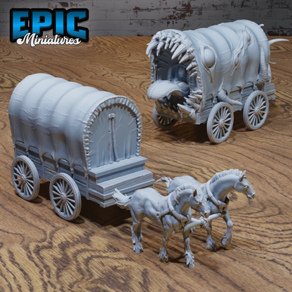 Mimic Horse Wagon