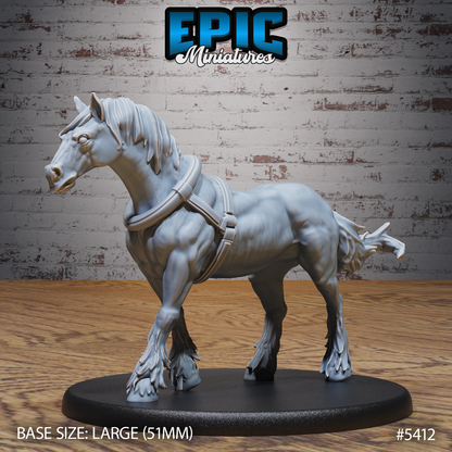 Mimic Horse Wagon