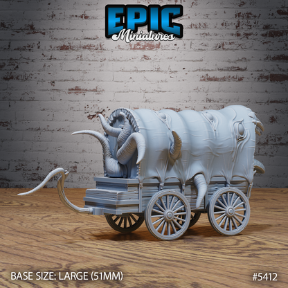 Mimic Horse Wagon