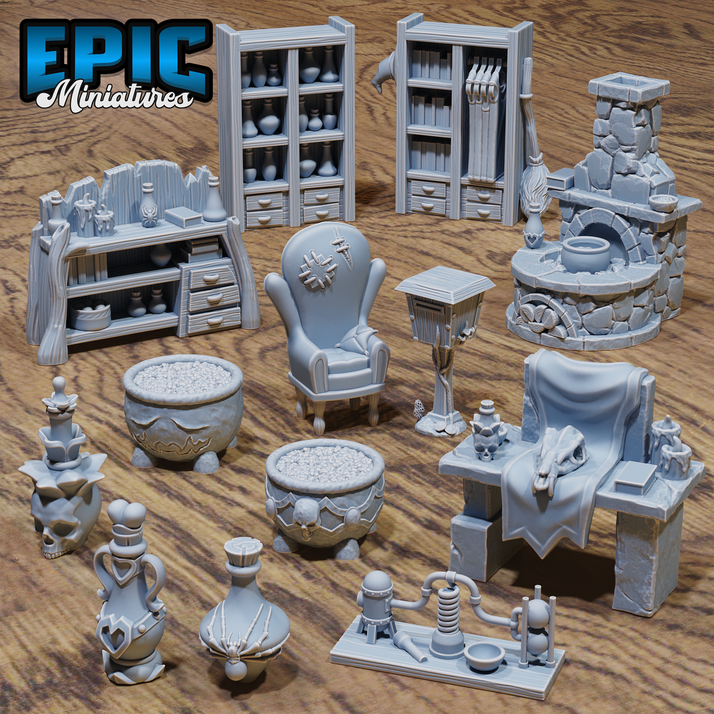 Witch Hut Props